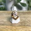 Gold in Quartz Ring - Lady RL1028Q