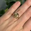 Gold in Quartz with a Diamond Ring - Lady RL1137DQ - Image 4