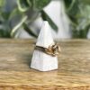 Gold in Quartz Ring - Lady RL586Q - Image 3