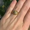 Gold in Quartz with Natural Nuggets Ring - Lady RLEA5Q - Image 3