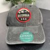 Grey with Georgia patch Hat-Ball Cap