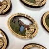 Lazer Cut Oval Wooden 3D Magnet - Image 2