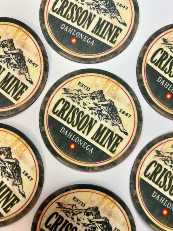 Vinyl Waterproof Rustic MTN Scene Sticker - Image 2