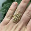 Natural Gold Nuggets mounted on 14KT Gold Ring RL239 - Image 4