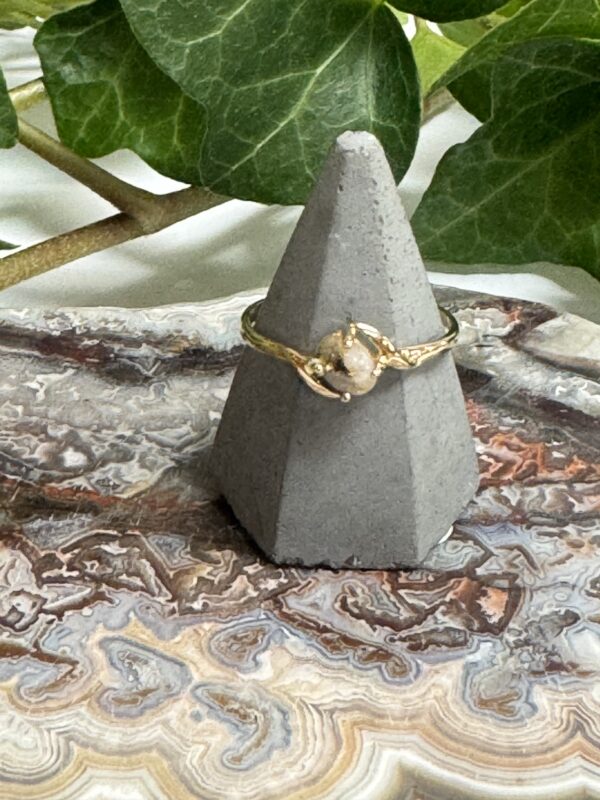 Gold in Quartz Ring - Lady RL789Q