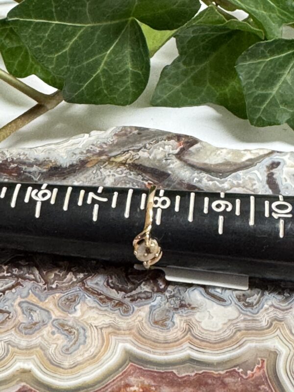 Gold in Quartz Ring - Lady RL789Q - Image 4